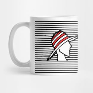 Striped Lady Mug